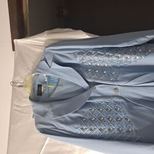 Elegant Blue Women's Jacket